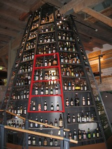The Stiegl’s Brauwelt brewery pyramid of beer