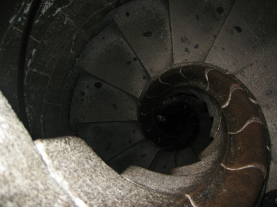 The dreaded spiral staircase